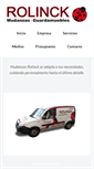 Mobile Screenshot of mudanzasrolinck.com
